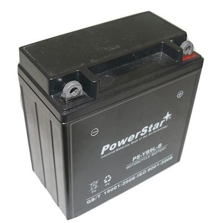 Batteryjack BatteryJack PS-YB9L-B-05 PowerStarUPG 12N9 - 4B - 1 12 V 9Ah Motorcycle Battery Replaces 12N9 - 4B - 1 PS-YB9L-B-05